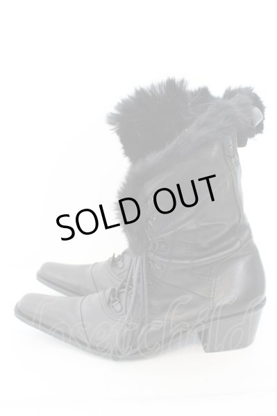 画像2: 5351pour les Hommes / ファーロングブーツ 42 ブラック O-24-05-06-113-53-sho-YM-ZT3000 (2)