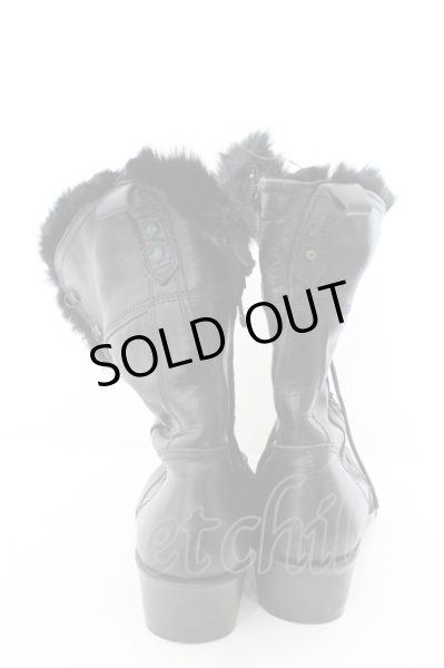 画像6: 5351pour les Hommes / ファーロングブーツ 42 ブラック O-24-05-06-113-53-sho-YM-ZT3000 (6)