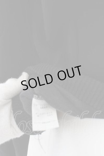 画像4: 5351pour les Hommes / バッククロススタッズジャージーパーカー  ブラック O-24-05-06-019-53-ja-YM-OS (4)