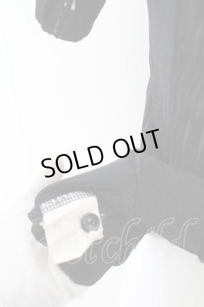 画像3: TORNADO MART / エンボスシースルーストライプポロシャツ  ブラック O-24-05-06-023-TO-ts-YM-ZT86 (3)