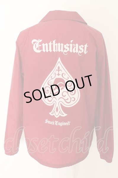 画像2: SMACK ENGINEER / コーチジャケット XL レッド O-24-05-14-040-SM-ja-YM-OS (2)