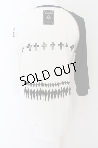 画像3: SMACK ENGINEER / PRINT 七分袖カットソー L ブラックｘホワイト O-24-05-14-042-SM-to-YM-OS (3)