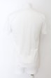 画像2: Zero by TORNADO MART / テレコVネックTシャツ M ホワイト O-24-05-14-043-Ze-ts-YM-ZT444 (2)
