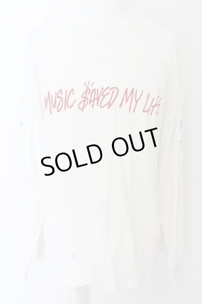 画像1: MSML / GRAPHIC LONG SLEEVE　カットソー L ホワイト O-24-05-14-045-MM-to-YM-ZT033 (1)