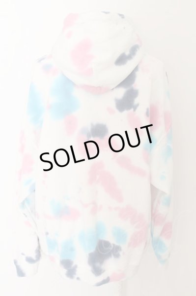 画像2: MSML / TIE DYE SWEAT パーカー L ホワイト O-24-05-14-046-MM-sh-YM-ZT435 (2)