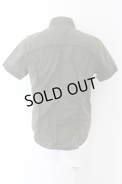 画像2: FUGA / 半袖アーミーシャツ 44 カーキ O-24-05-14-051-FU-sh-YM-OS (2)