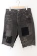 画像1: NAPATOR / DESTROYED DENIM SHORT　パンツ 31 グレー O-24-05-14-053-NA-pa-YM-ZT065 (1)