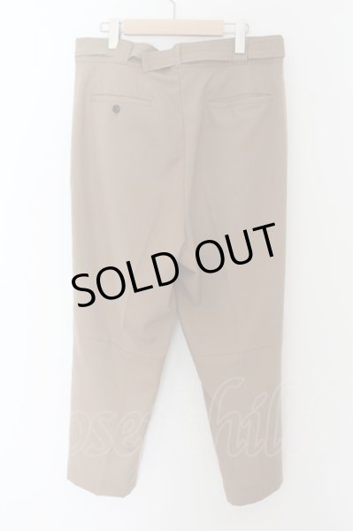 画像2: CHORD NUMBER EIGHT / TWO TUCK WIDE　パンツ L ブラウン O-24-05-14-054-CM-pa-YM-ZT484 (2)