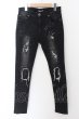 画像1: CavariA / リペアストレッチスキニーデニムパンツ 44 ブラック O-24-05-14-065-Ca-pa-YM-ZT002 (1)