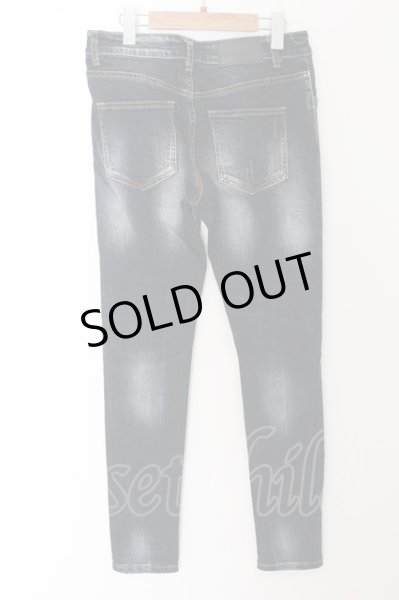 画像2: CavariA / ダメージストレッチスキニーデニムパンツ 44 インディゴ O-24-05-14-066-Ca-pa-YM-ZT451 (2)