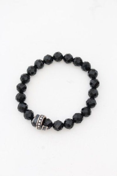 画像3: Fatima Design / サン・シュエール ストーンブレスレット（オニキス）  ブラック O-24-05-14-093-FA-ac-YM-ZT344 (3)