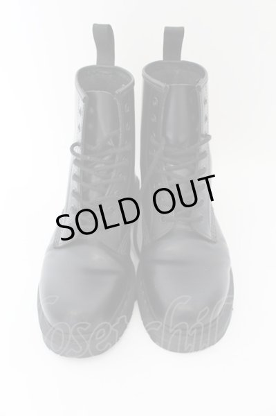 画像2: Dr.martens / MONO 8ホールブーツ UK8(27cm) オールブラック O-24-05-14-105-Dr-sho-YM-OS (2)