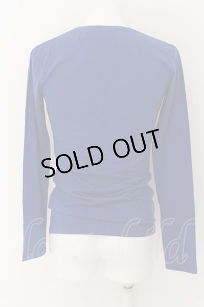 画像2: GOSTAR DE FUGA / Out Lust長袖カットソー 44 ブルー O-24-05-14-013-GO-to-YM-ZT484 (2)