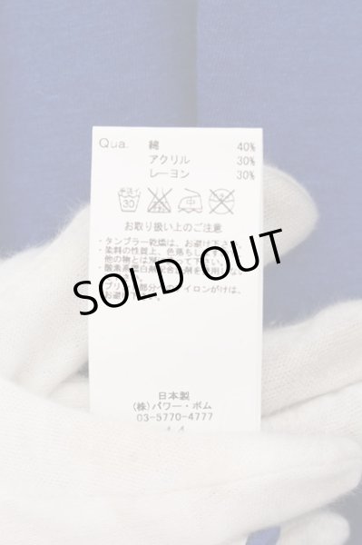 画像3: GOSTAR DE FUGA / Out Lust長袖カットソー 44 ブルー O-24-05-14-013-GO-to-YM-ZT484 (3)