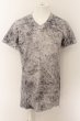 画像1: FUGA / STRADA 総柄Tシャツ 44 ホワイト O-24-05-14-014-FU-ts-YM-OS (1)
