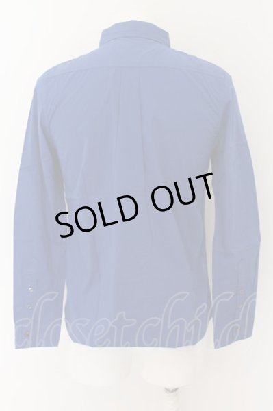 画像2: FUGA / Jamshid ストレッチブロードシャツ 44 ブルー O-24-05-14-015-FU-sh-YM-ZT484 (2)