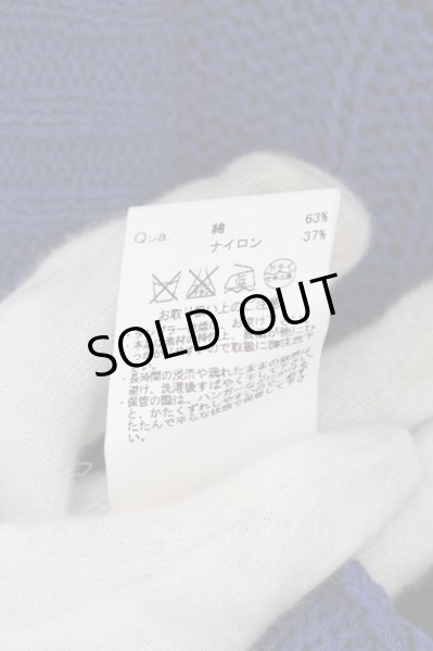 画像3: GOSTAR DE FUGA / Integratorテープヤーンカーディガン 44 ブルー O-24-05-14-025-GO-to-YM-ZT484 (3)