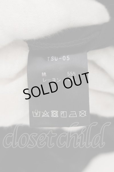 画像3: gene par YUKIO MISHIBA / Revive Vneck　Tシャツ 46 ブラック O-24-05-14-026-ge-ts-YM-OS (3)