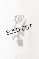 【WINTERセール】TRAVAS TOKYO / クマイラストTEE F ホワイト O-24-05-14-028-TR-ts-YM-ZT033