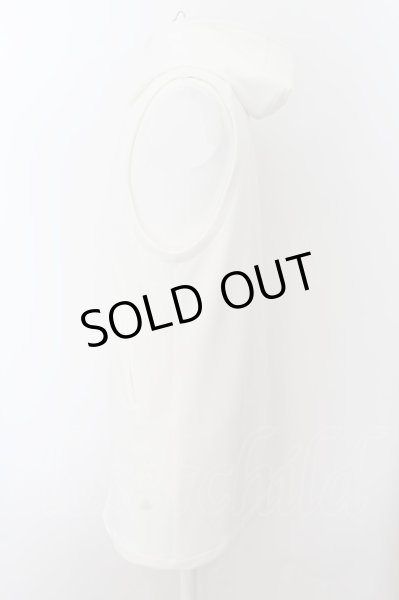 画像2: TORNADO MART / ロングフーディベスト M ホワイト O-24-05-16-025-TO-to-YM-ZT024 (2)