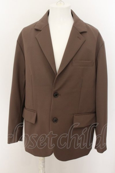 画像1: glamb / Oversize Tailored　ジャケット  ブラウン O-24-05-16-027-gl-ja-YM-ZT024 (1)