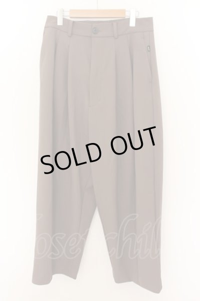 画像1: glamb / Four Tuck Baggy Slacks M/ ブラウン O-24-05-16-028-gl-pa-YM-ZT444 (1)