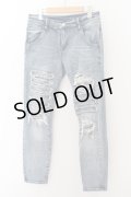 SWITCHBLADE / CRASH REMAKE DENIM　パンツ M インディゴ O-24-05-16-029-SW-pa-YM-ZT444