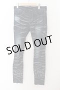 CIVARIZE / パールバインダー加工ストレッチスキニーデニムパンツ 44 インディゴ O-24-05-16-030-CI-pa-YM-ZT444