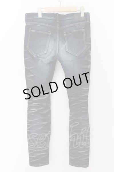 画像2: CIVARIZE / パールバインダー加工ストレッチスキニーデニムパンツ 44 インディゴ O-24-05-16-030-CI-pa-YM-ZT444 (2)