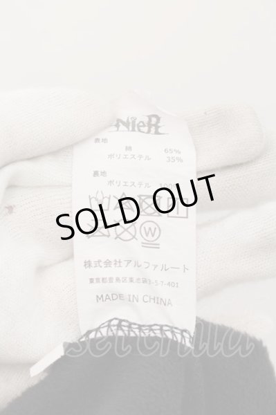 画像3: NieR CLOTHING / サイドZIPワイドパンツ裏起毛  ブラック O-24-05-16-031-NC-pa-YM-ZT444 (3)