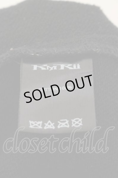 画像3: KMRii / Magnolia　マグノリアスウェットパンツ  ブラック O-24-05-16-032-KM-pa-YM-OS (3)