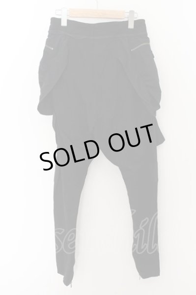 画像2: CATORCE（14th Addiction） / ROYALFLASH別注　PT VERDE　カーゴパンツ 1 ブラック O-24-05-16-033-CA-pa-YM-OS (2)