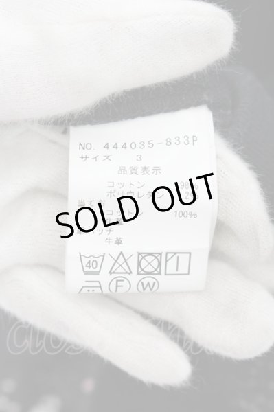 画像5: NO ID. BLACK / ×OVERDESIGNコラボ ストレッチデニムロックＴリメイクスキニーパンツ 3 ブラック O-24-05-16-034-NO-pa-YM-ZT0519 (5)