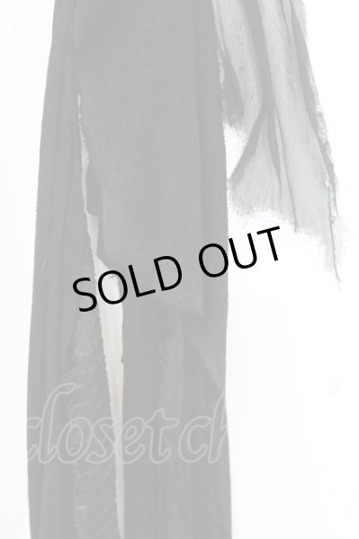 画像2: IFSIXWASNINE / STOLE-BLK GYPSY　ストール F ブラック O-24-05-16-039-IF-za-YM-ZT236 (2)