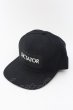 画像1: CIVARIZE / DIAURAコラボ DICTATOR キャップ  ブラック O-24-05-16-041-CI-za-YM-ZT281 (1)