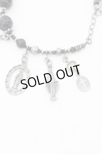 画像2: gunda（ガンダ） / VANK 4 BRACELET/B　ブレスレット  ブラックｘシルバー O-24-05-16-044-gu-ac-YM-OS (2)