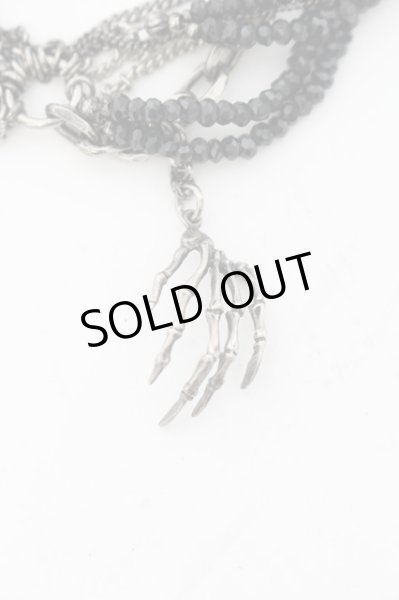 画像5: gunda（ガンダ） / FINGER BRACELET　ブレスレット  シルバーｘブラック O-24-05-16-045-gu-ac-YM-OS (5)