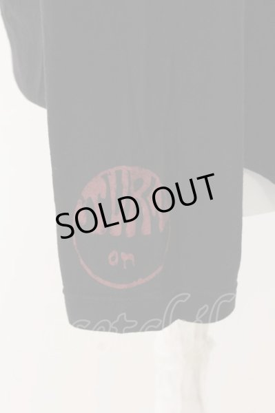 画像3: 14th Addiction / ROYALFLASH別注　triangleカットソー 1 ブラック O-24-05-16-016-14-to-YM-OS (3)