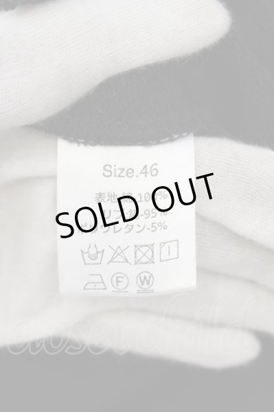 画像4: Moonage Devilment（清春） / 刺繍L/SサイドZIPオーバープルフーディ　パーカー 46 ブラック O-24-05-16-020-MO-to-YM-ZT444 (4)