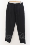 【WINTERセール】ZARA / カノコスラックスパンツ EU S ブラック O-24-05-19-034-ZA-pa-YM-ZT259