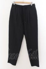 ZARA / カノコスラックスパンツ EU S ブラック O-24-05-19-034-ZA-pa-YM-ZT0522