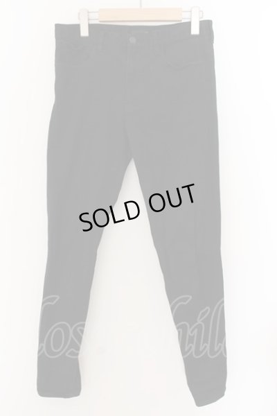 画像1: LAD MUSICIAN / WEST POINT STRETCH SKINNY PANTS ウエストポイント スキニーパンツ 46 ブラック O-24-05-19-039-LA-pa-IG-ZT260