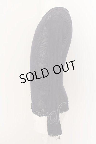 画像2: IFSIXWASNINE / LSV 切りっぱなしカットソー レディース0 パープル O-24-05-19-047-IF-to-YM-OS (2)