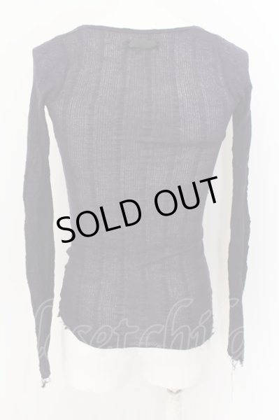 画像3: IFSIXWASNINE / LSV 切りっぱなしカットソー レディース0 パープル O-24-05-19-047-IF-to-YM-OS (3)