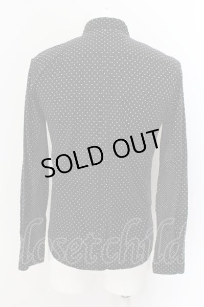 画像2: MURDER LICENSE / ドットシャツ 46 ブラック×ホワイト O-24-05-19-049-MU-sh-IG-ZT260 (2)