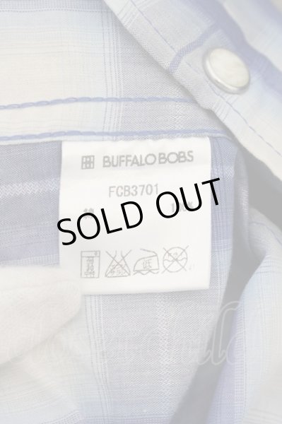 画像3: BUFFALO BOBS / チェックウエスタンシャツ 2 ブルー O-24-05-19-015-BU-sh-YM-ZT250 (3)