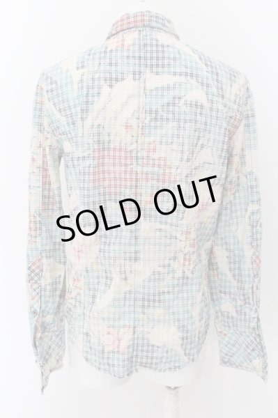 画像2: BUFFALO BOBS / ボタニカルチェックシャツ 2 グリーン O-24-05-19-016-BU-sh-YM-ZT250 (2)