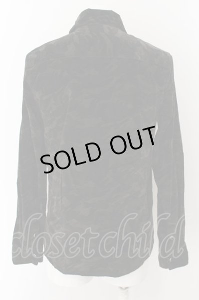 画像2: MURDER LICENSE / カモフラワイヤーシャツ 46 ブラック O-24-05-19-022-MU-sh-YM-ZT269 (2)