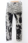 画像1: 【WINTERセール】CIVARIZE / Braid 2wayZIPブリーチスキニーデニムパンツ 42 グレー O-24-05-21-004-CI-pa-YM-ZT443 (1)