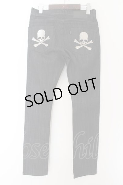 画像2: Roen / サイドラインスタッズパンツ 28 ブラック O-24-05-21-040-Ro-pa-YM-ZT340 (2)